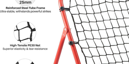 Adjustable Football Rebound Net – 100x100cm