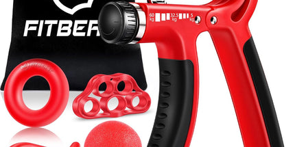 FitBeast Grip Strengthener Kit – 5 Pack Adjustable Resistance