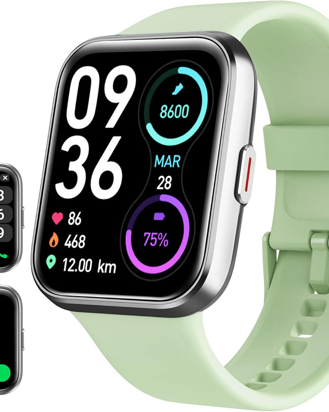 Smart Watch with Alexa and Fitness Tracking – 1.8" Touch Screen