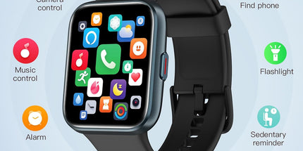 Smart Watch with Alexa and Fitness Tracking – 1.8" Touch Screen