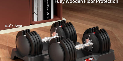 EnterSports Adjustable Dumbbell Set (2–12 kg) 