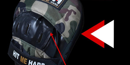 Focus Mitts and Hook & Jab Training Pads with Adjustable Strap