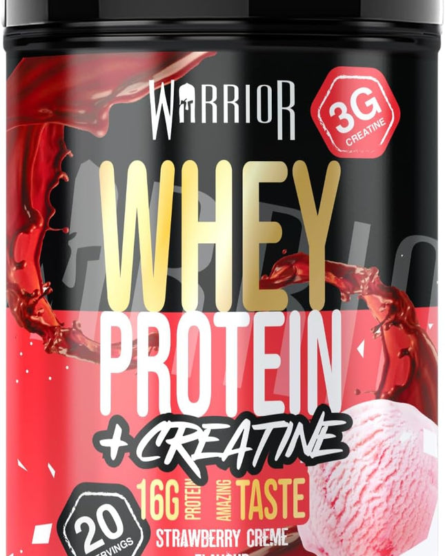  Warrior Whey Protein with Creatine Powder