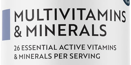 Nutravita Multivitamins & Minerals