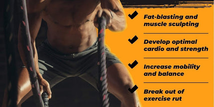  9M Heavy Battle Rope