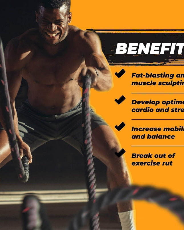  9M Heavy Battle Rope