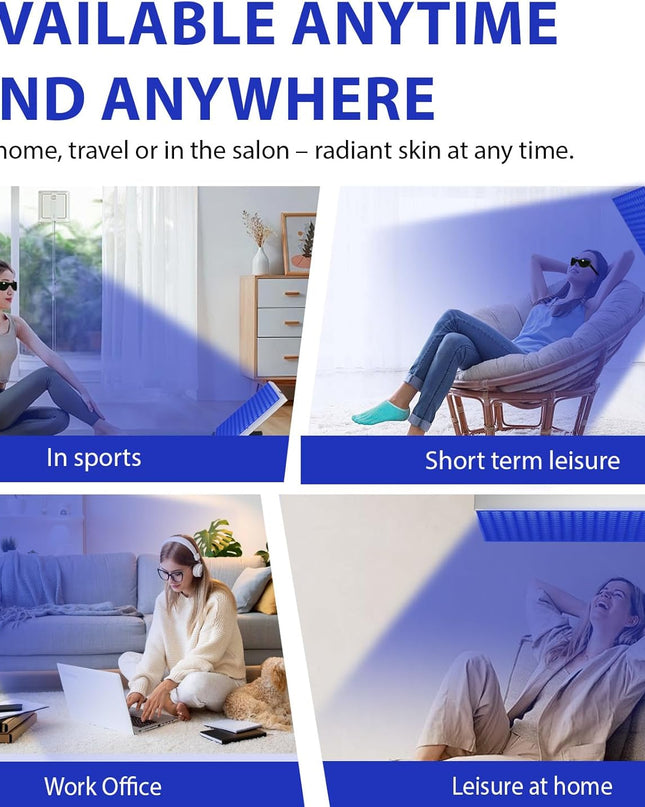 Tanning Lamp Sun Lamp for Face and Body – Home Solarium (Model D)