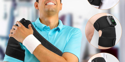 Cordless Heated Knee Massager with Vibration