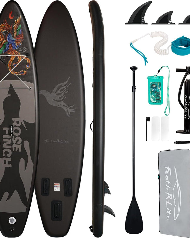 FEATH-R-LITE 10' & 11' Inflatable Stand Up Paddle Board – Ultra-Light SUP Package