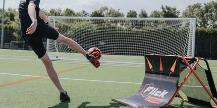 FLICK Urban Skills Trainer - 4-In-1 Football Rebounder Board, 