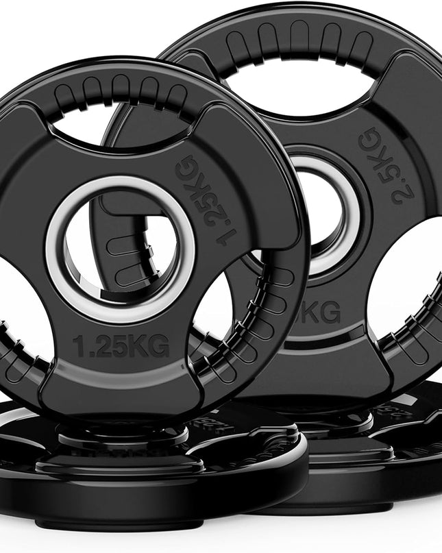 Olympic Weight Plates with Rubber Finish