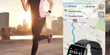1.69" Touch Screen Fitness Tracker Smartwatch