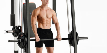 SPORTNOW 3-In-1 Smith Machine