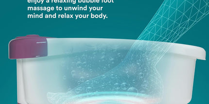 HoMedics Bubblemate Foot Spa & Massager with Keep Warm Function