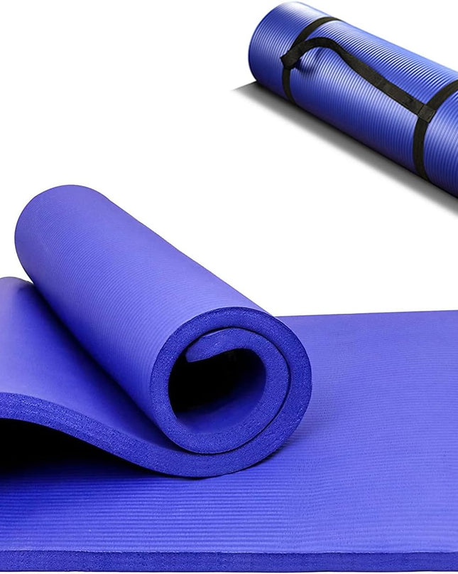 PROIRON Thick Yoga Mat – 10/15MM NBR Foam Exercise & Fitness Mat