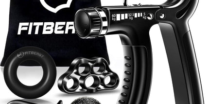 FitBeast Grip Strengthener Kit – 5 Pack Adjustable Resistance