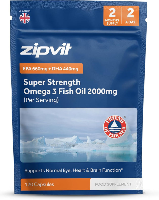  Omega 3 Fish Oil 2000mg