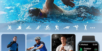 Smart Watch with Alexa and Fitness Tracking – 1.8" Touch Screen