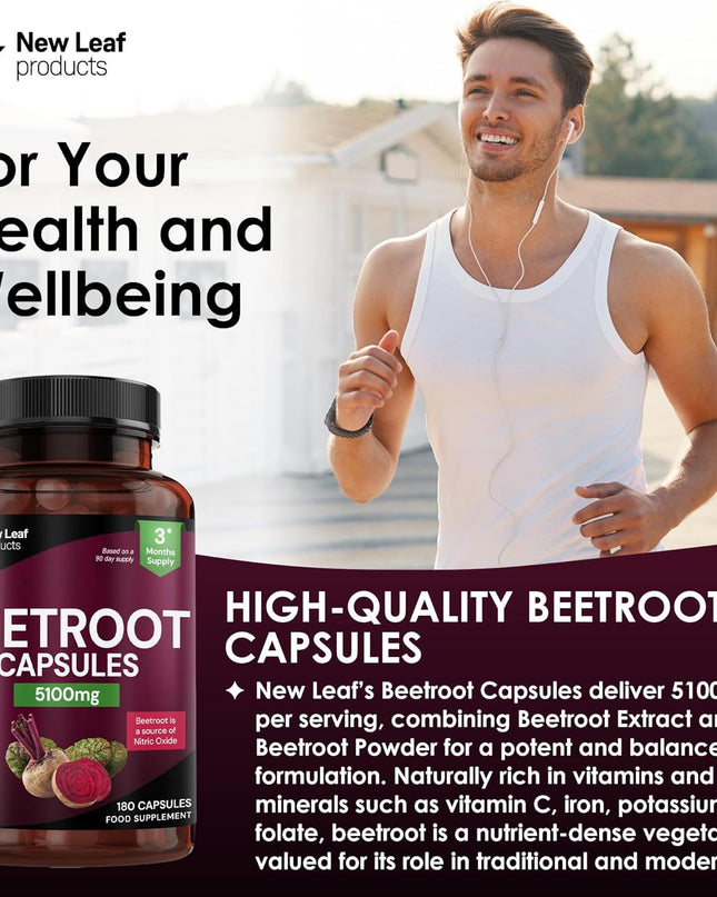 Beetroot Capsules 5100mg