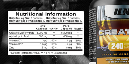  Iron Labs Nutrition Creatine Capsules
