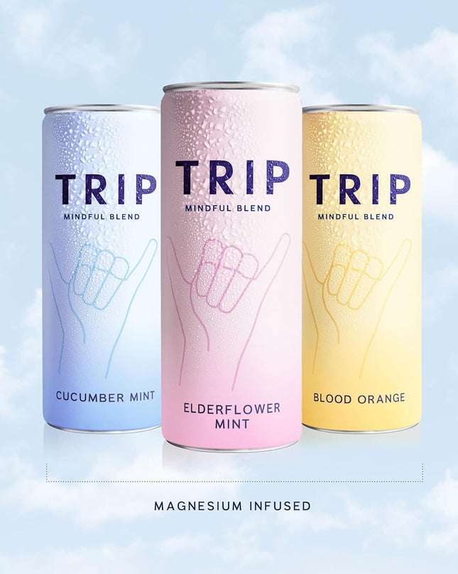 TRIP Mindful Blends – Mixed Pack Sparkling Drink (12x250ml)