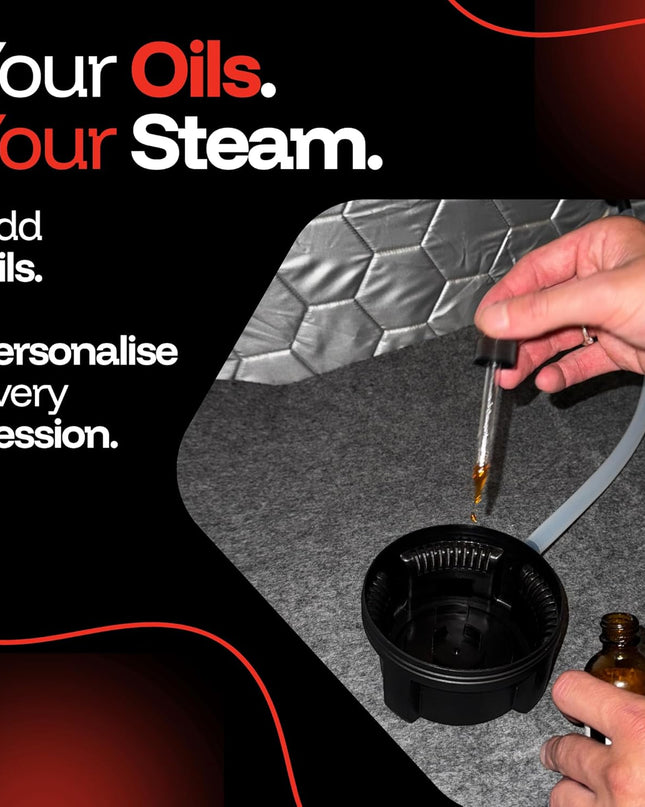 6FT 2025 Premium 4-Layer Steam Sauna with Infrared Light Therapy