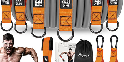 HPYGN Heavy Resistance Bands 300 lbs
