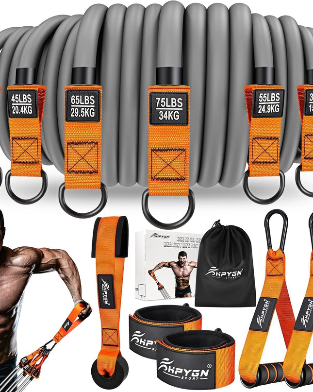 HPYGN Heavy Resistance Bands 300 lbs