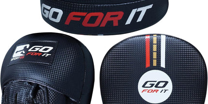 Focus Mitts and Hook & Jab Training Pads with Adjustable Strap