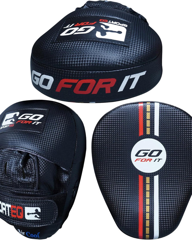 Focus Mitts and Hook & Jab Training Pads with Adjustable Strap