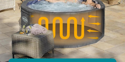 Lay-Z-Spa Carrara – 140 AirJet Massage System 