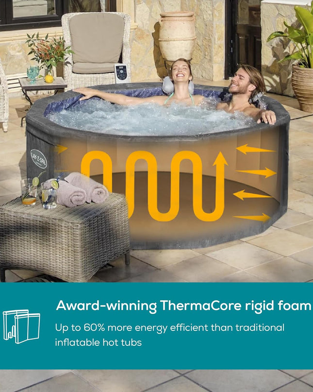 Lay-Z-Spa Carrara – 140 AirJet Massage System 