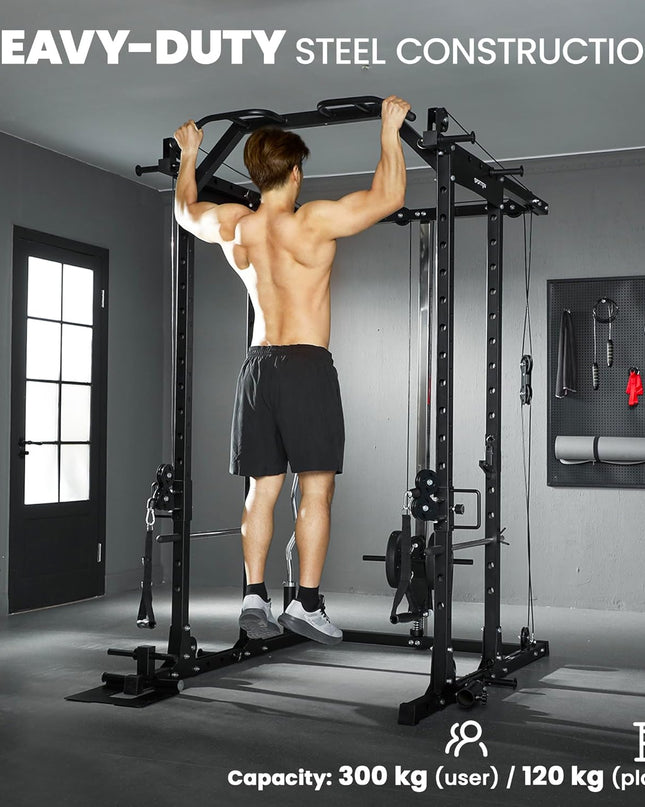 SPORTNOW cable crossover multi gym