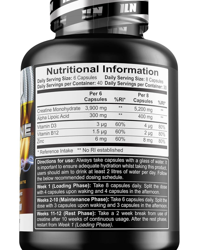  Iron Labs Nutrition Creatine Capsules