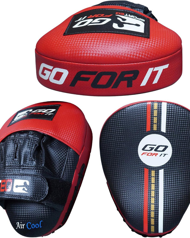 Focus Mitts and Hook & Jab Training Pads with Adjustable Strap