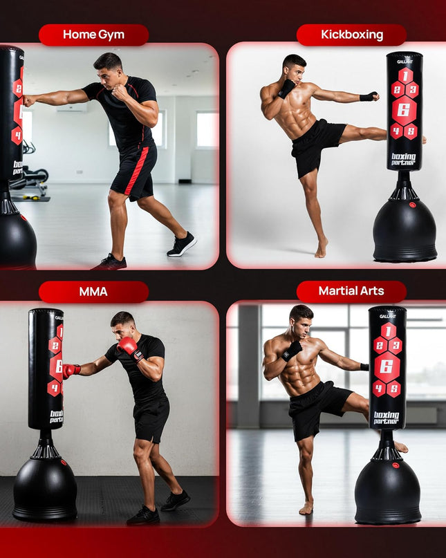 Gallant 5.5ft Free-Standing Punch Bag 