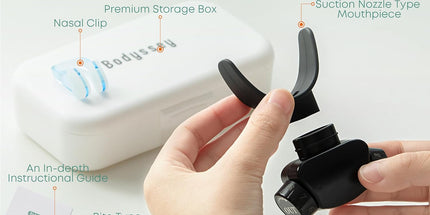 Adjustable Respiratory Trainer – Handheld Breathing Exercise Device with Dual Mouthpieces