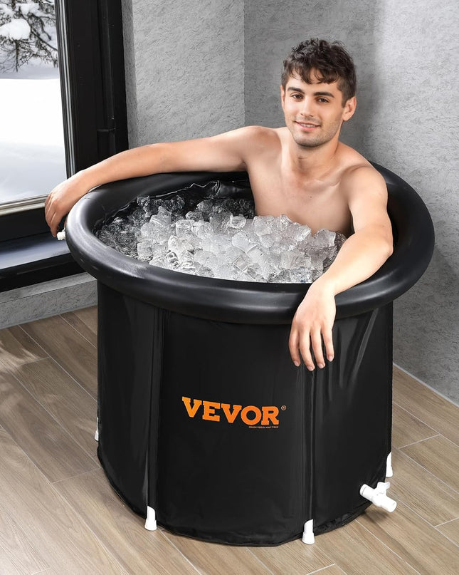 VEVOR Ice Bath Tub – 341L Portable Cold Plunge for Athletes (80cm)