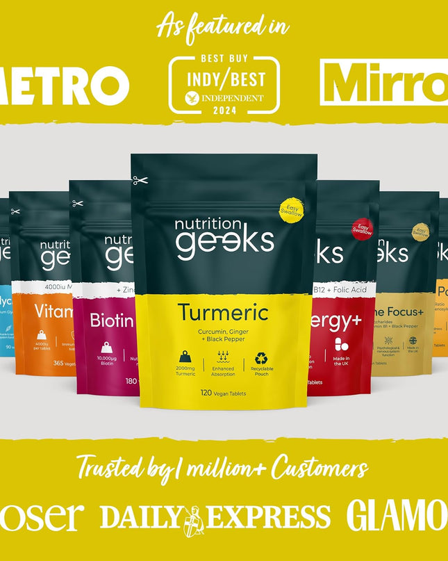  Turmeric Tablets 2000mg