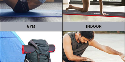 PROIRON Thick Yoga Mat – 10/15MM NBR Foam Exercise & Fitness Mat