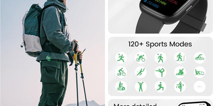 Smart Watch with Alexa – 1.83" HD Fitness Tracker