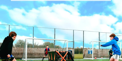 FLICK Urban Skills Trainer - 4-In-1 Football Rebounder Board, 