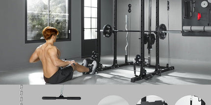 SPORTNOW cable crossover multi gym