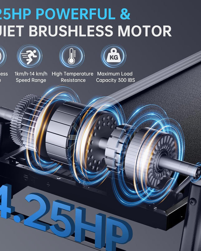 THERUN Foldable Treadmill