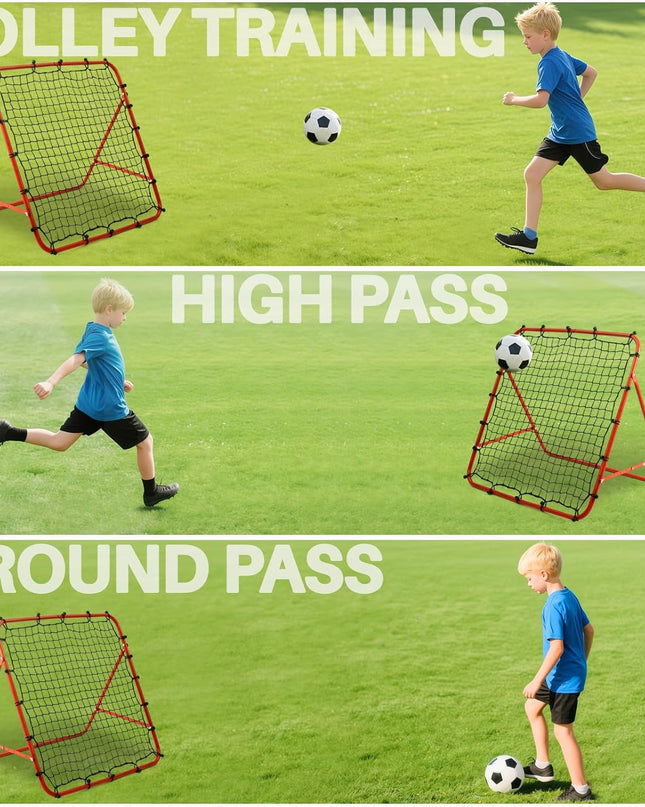 Adjustable Football Rebound Net – 100x100cm