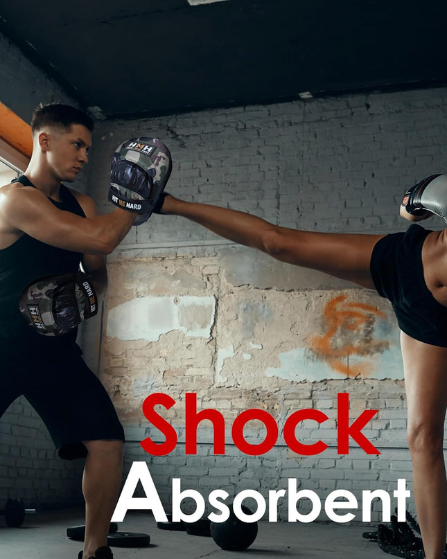 Focus Mitts and Hook & Jab Training Pads with Adjustable Strap