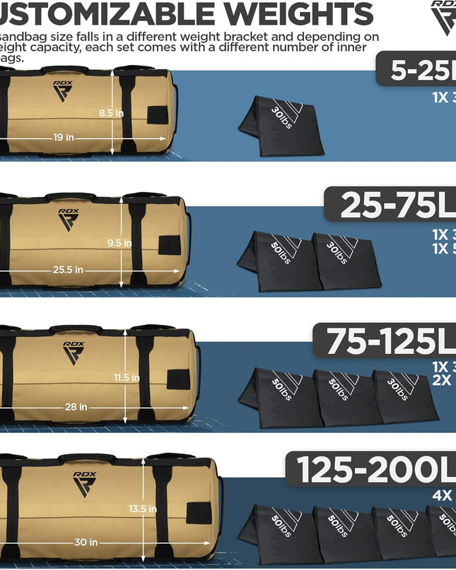 RDX Adjustable Sandbag,