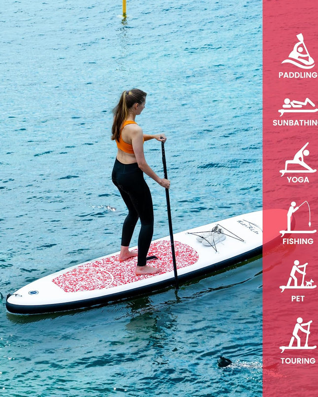 FEATH-R-LITE 10' & 11' Inflatable Stand Up Paddle Board – Ultra-Light SUP Package