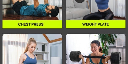 Gallant 20KG Adjustable Dumbbell & Barbell Set