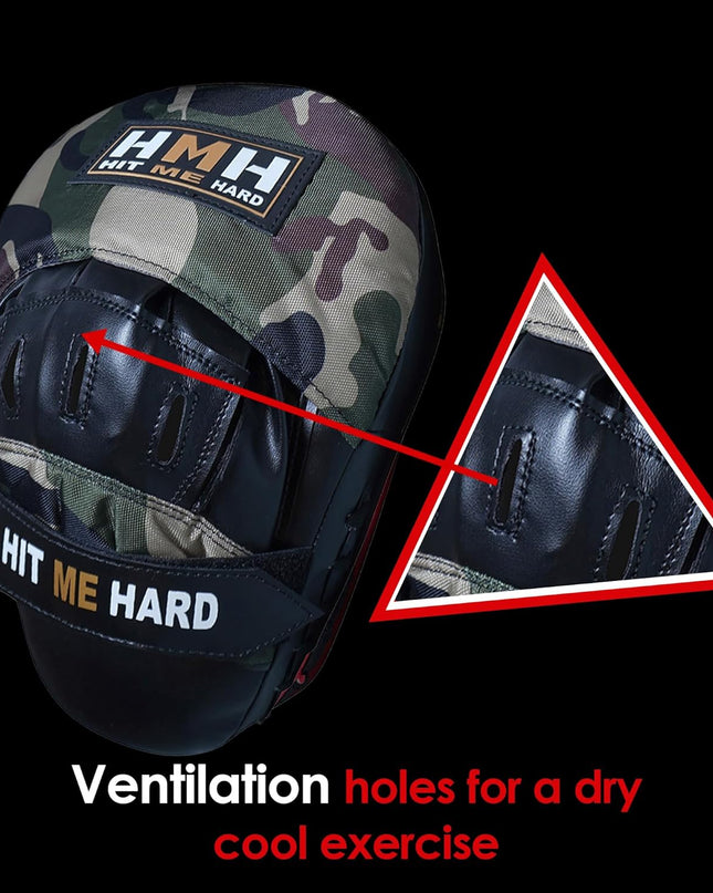 Focus Mitts and Hook & Jab Training Pads with Adjustable Strap